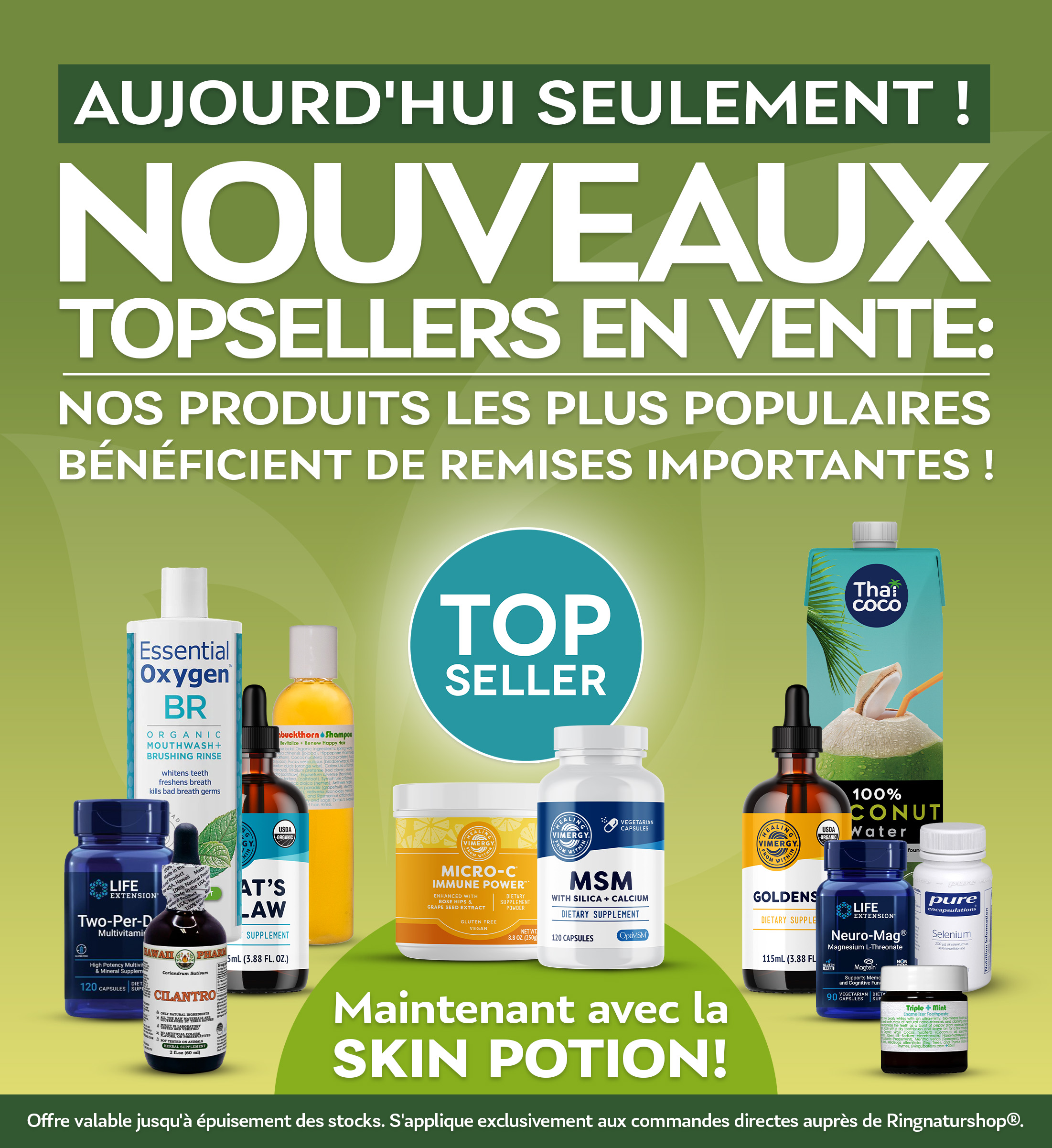 Topseller Aktion 2026 + Skin Potion Slider Mobile FR HEUTE