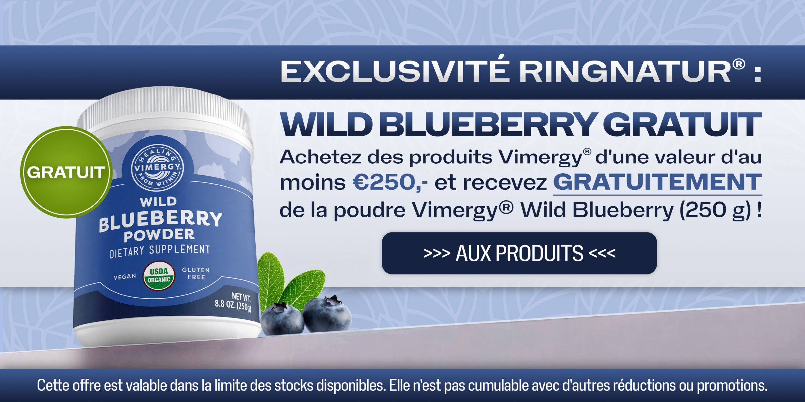 Wild Blueberry Aktion 2026 Slider Desktop FR Kopie