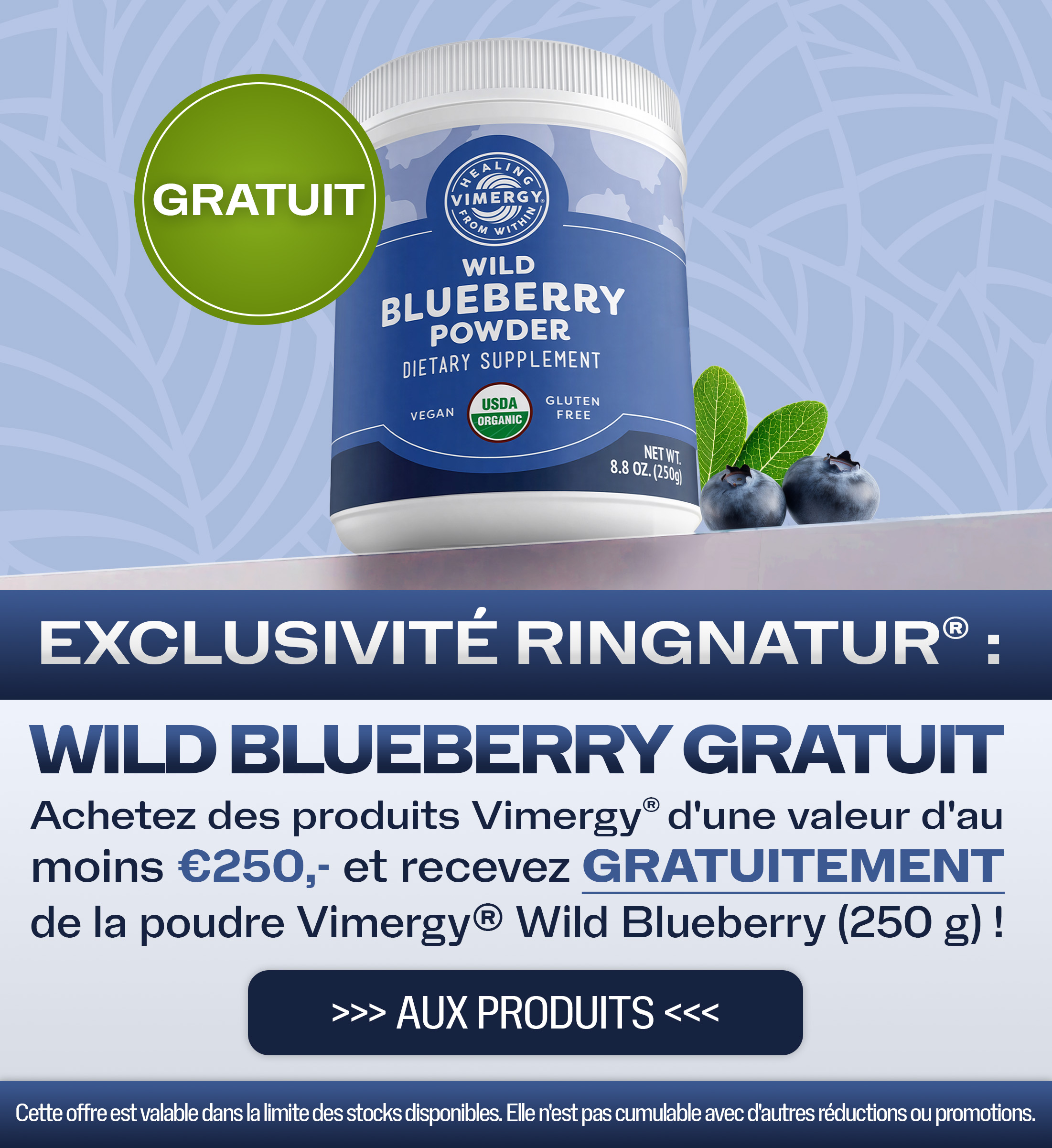 Wild Blueberry Aktion 2026 Slider Mobile FR Kopie